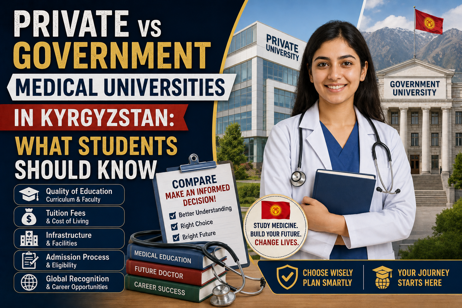 Private vs Government Medical Universities in Kyrgyzstan: What Students Should Know